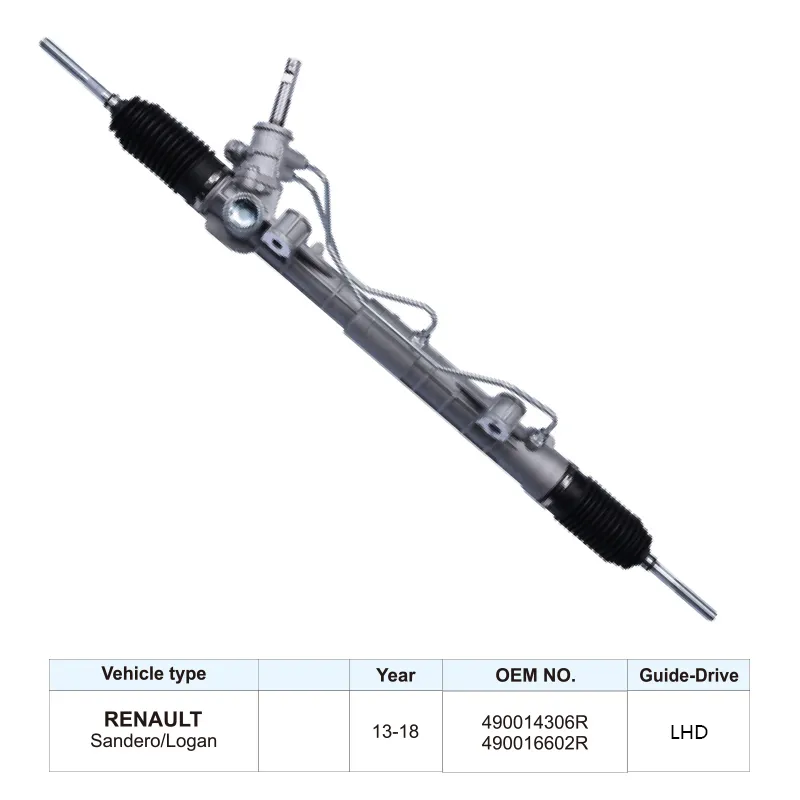 Factory Steering Gear 490014306R Steering Rack for Renault Sandero Logan