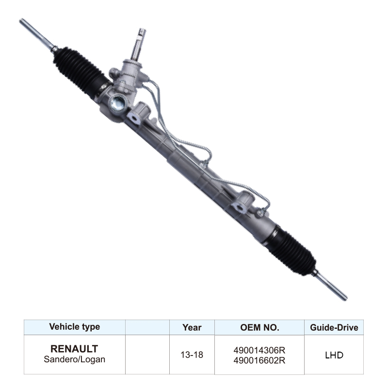 Factory Steering Gear 490014306R Steering Rack for Renault Sandero Logan