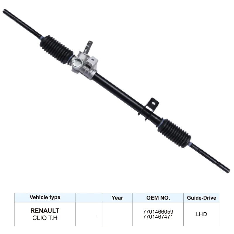 7701466059 For Renault Clio Power Steering Rack and Pinion