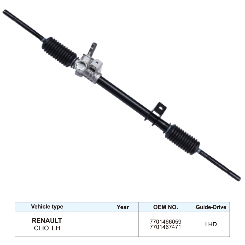 7701466059 For Renault Clio Power Steering Rack and Pinion