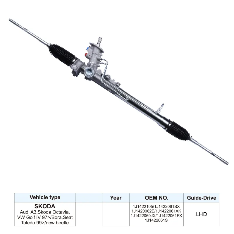 1J1422105 Auto Steering Parts Steering Rack for Audi A3 VW Golf Skoda Octavia Seat Toledo