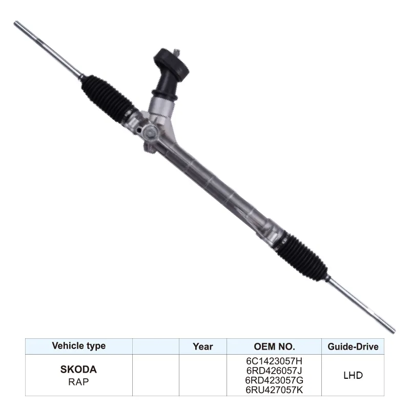 OEM 6C1423057H Steering Rack Power Steering Gears for Skoda Fabia Rapid