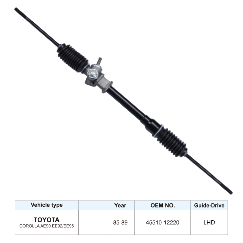 Factory Steering Gear 45510-12220 Steering Rack for Toyota Corolla Ae90