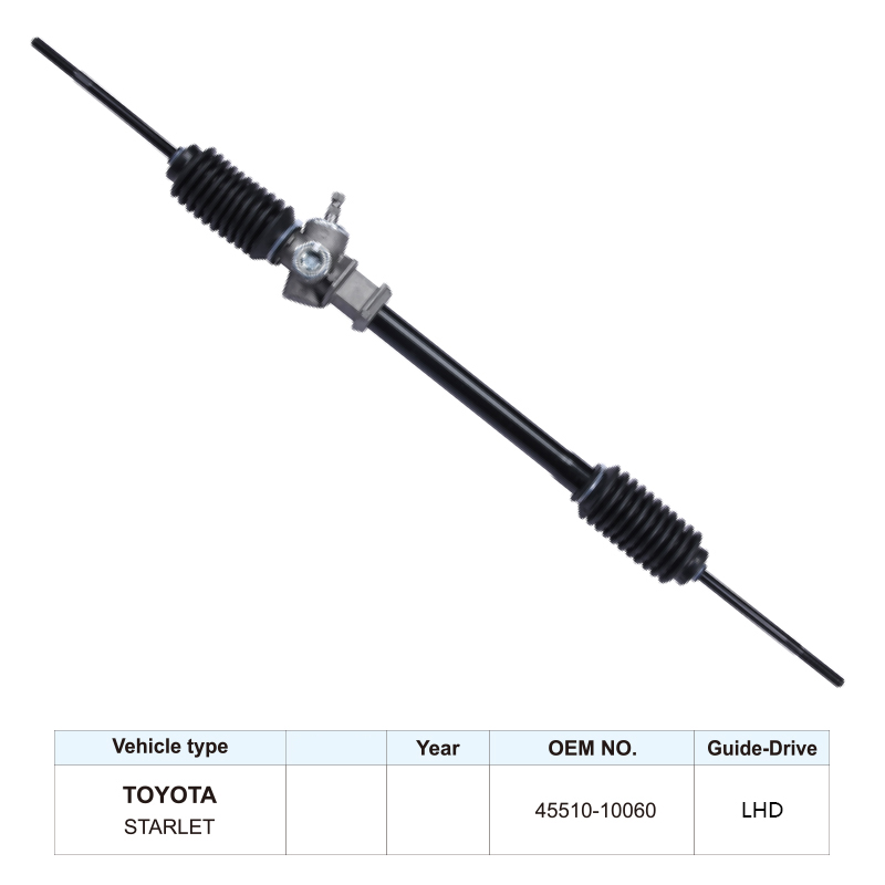 45510-10060 For Toyota Starlet Power Steering Rack and Pinion