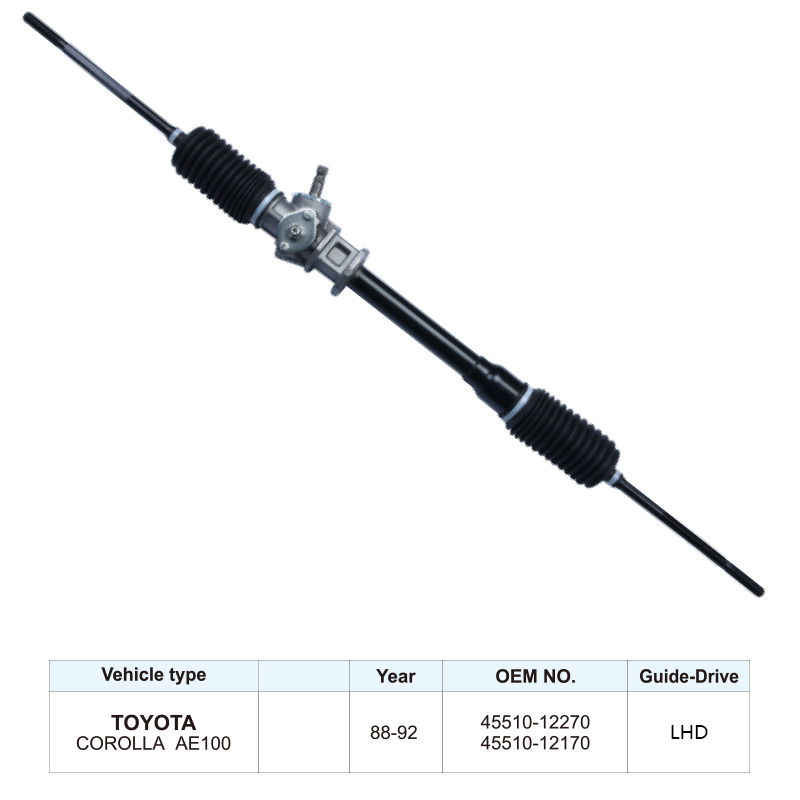 OEM 45510-12270 Steering Rack Power Steering Gears for Toyota Corolla AE100