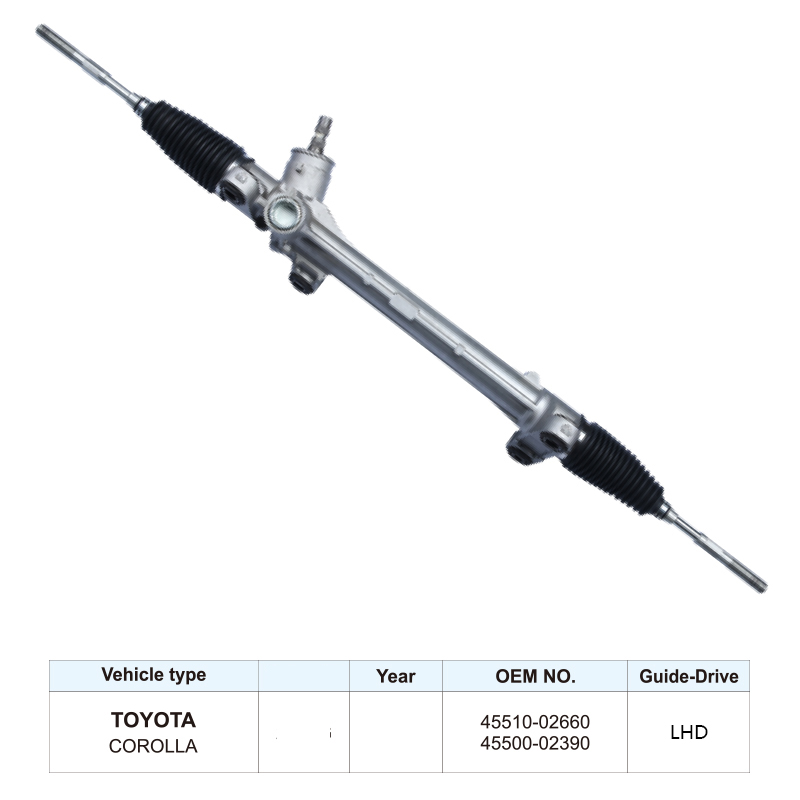 OEM 45510-02660 Steering Rack Power Steering Gear for Toyota Corolla