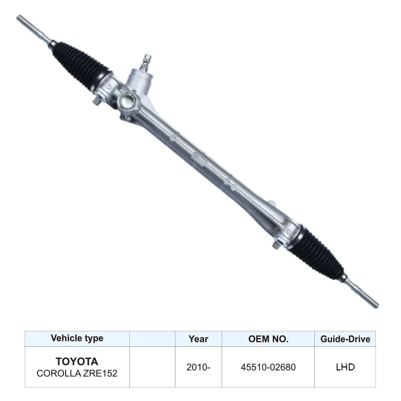 45510-02680 Power Steering Rack for Toyota Corolla ZRE152