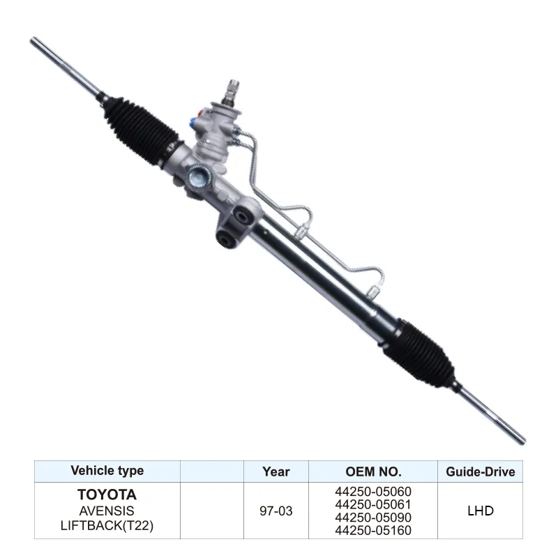Factory Steering Gear 44250-05060 Steering Rack for Toyota Avensis