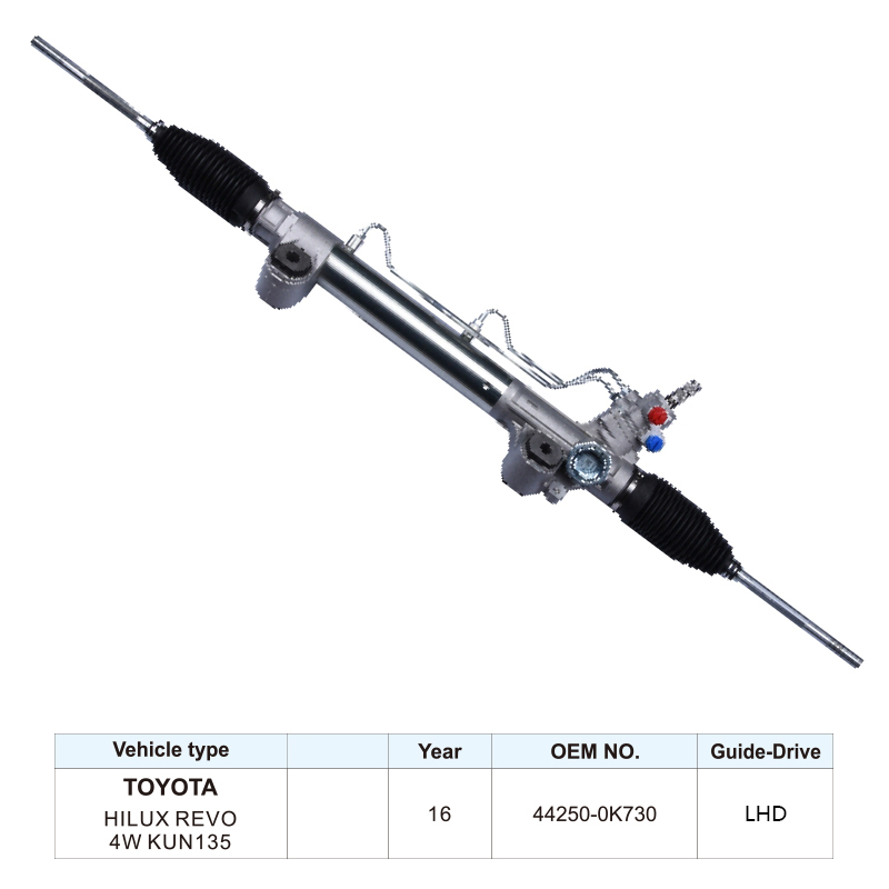 OEM 44250-0K730 Steering Rack Power Steering Gear for Toyota Hilux Revo