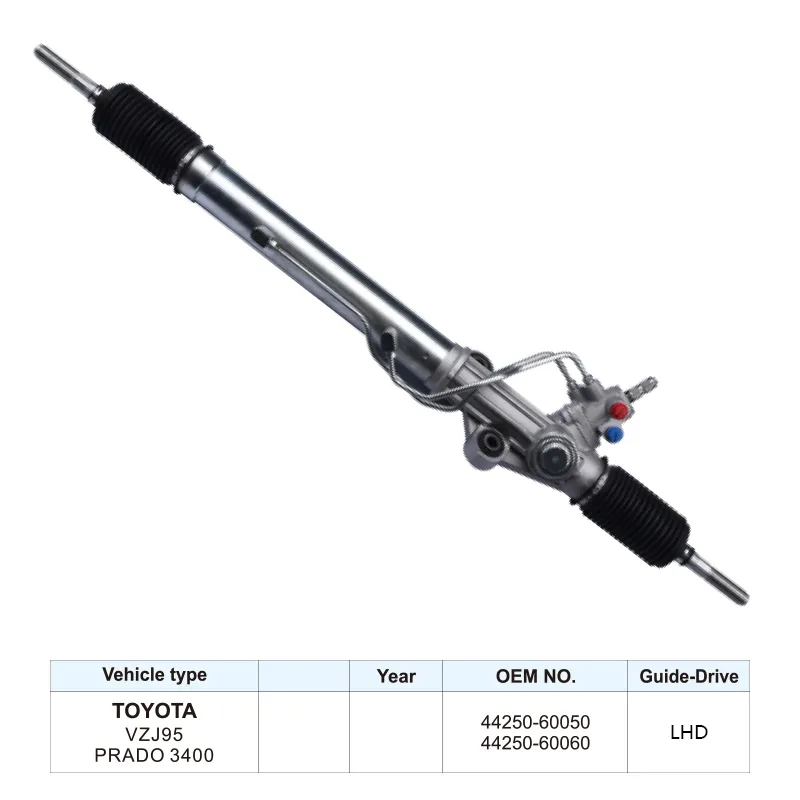 44250-60050 Auto Steering Parts Steering Rack for TOYOTA VZJ95 LC PRADO