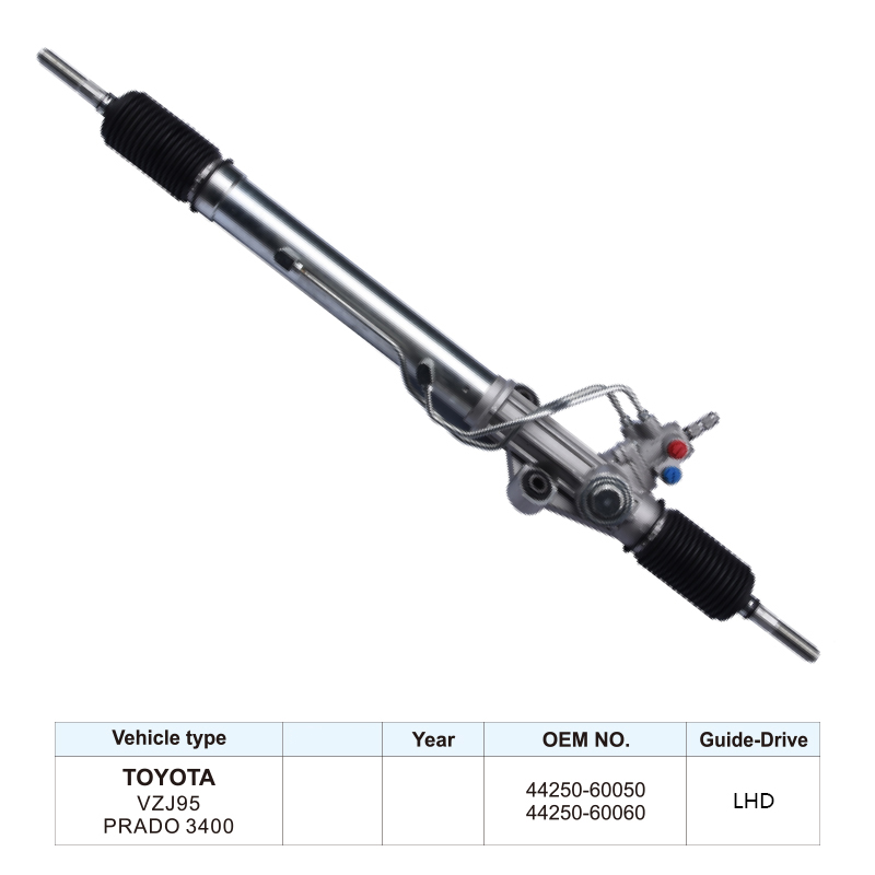 44250-60050 Auto Steering Parts Steering Rack for TOYOTA VZJ95 LC PRADO