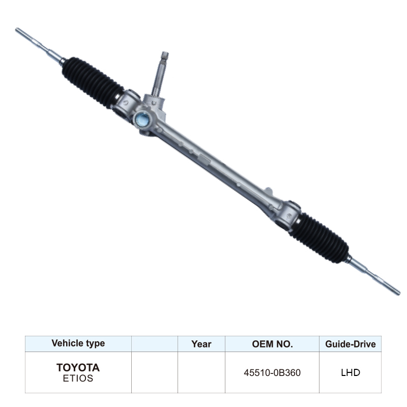 45510-0B360 For Toyota Etios Power Steering Rack and Pinion