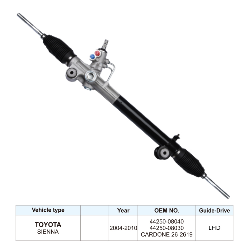 Factory Steering Gear 44250-08040 Steering Rack for Toyota Sienna