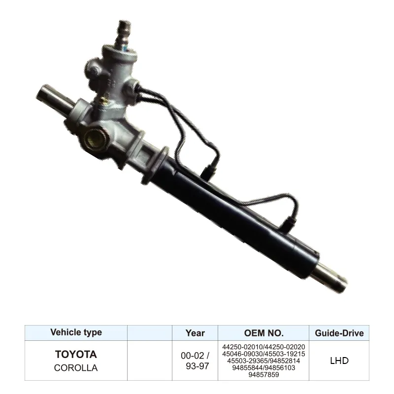 44250-02010 For Toyota Corolla Power Steering Rack and Pinion