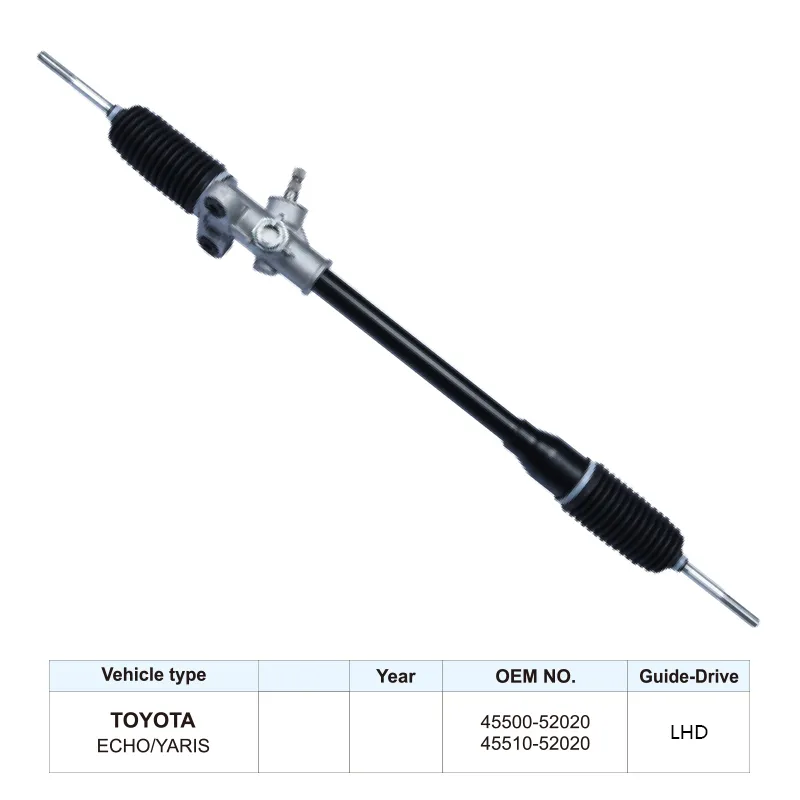 45500-52020 For Toyota Echo Yaris Power Steering Rack and Pinion