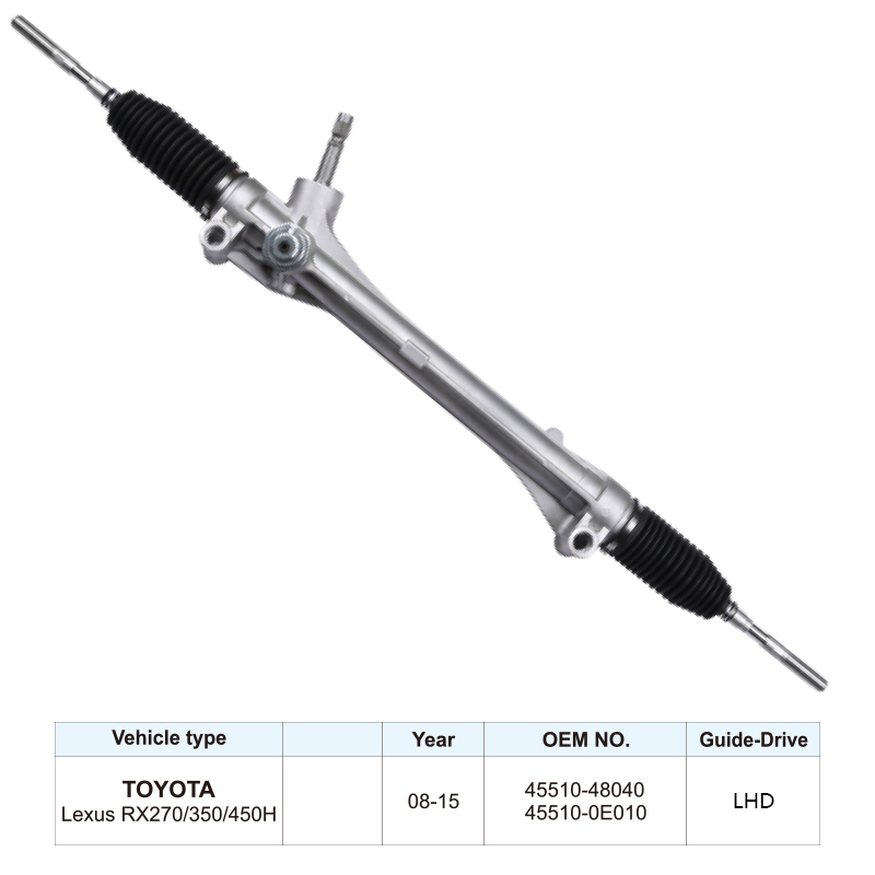 Factory Steering Gear 45510-48040 Steering Rack for Toyota Lexus RX270
