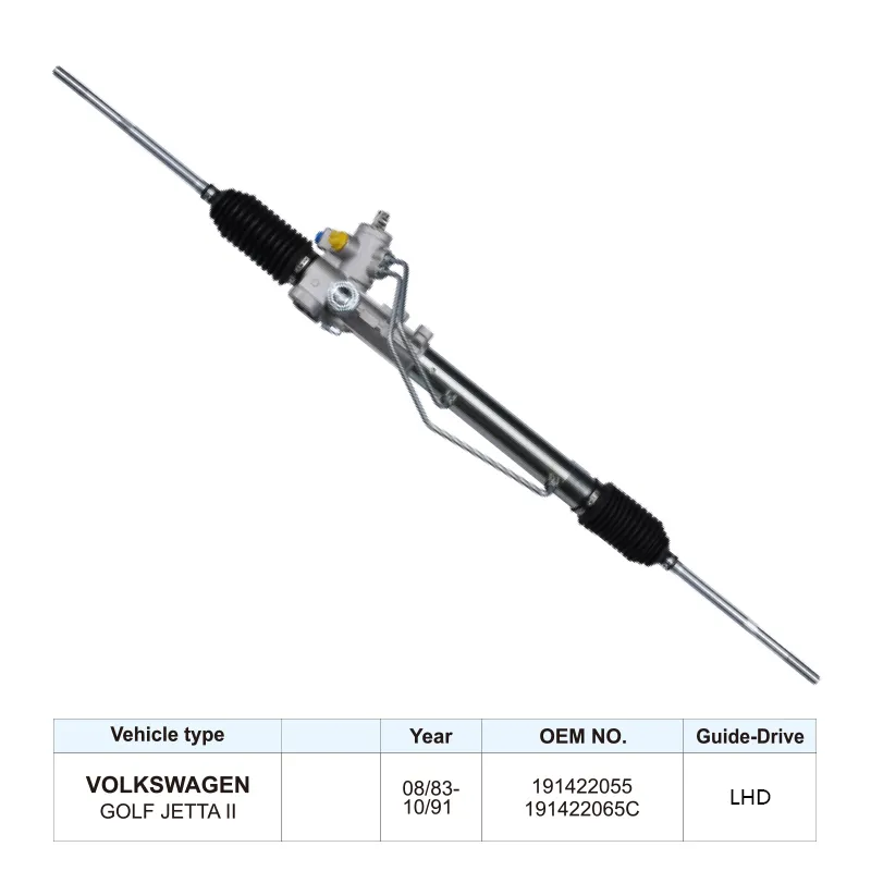 191422055 For Volkswagen Golf Jetta II Power Steering Rack and Pinion