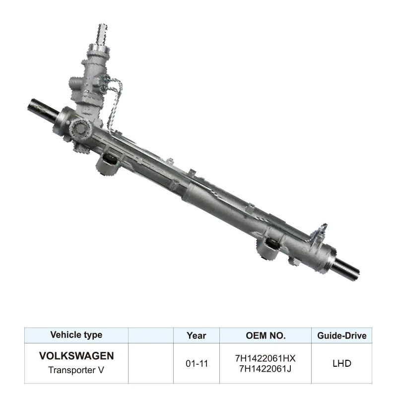 7H1422061HX Auto Steering Parts Steering Rack for Volkswagen Transporter V