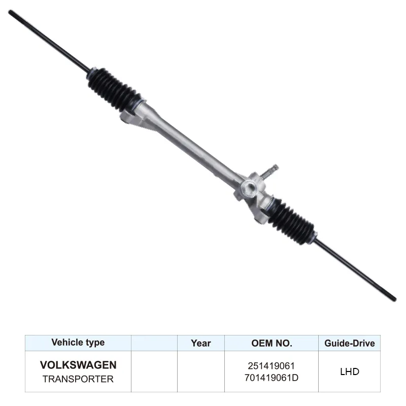 Factory Steering Gear 251419061 Steering Rack for Volkswagen Transporter