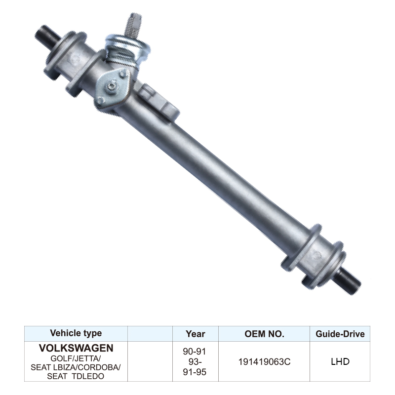 191419063C For Volkswagen Golf Jetta Power Steering Rack and Pinion