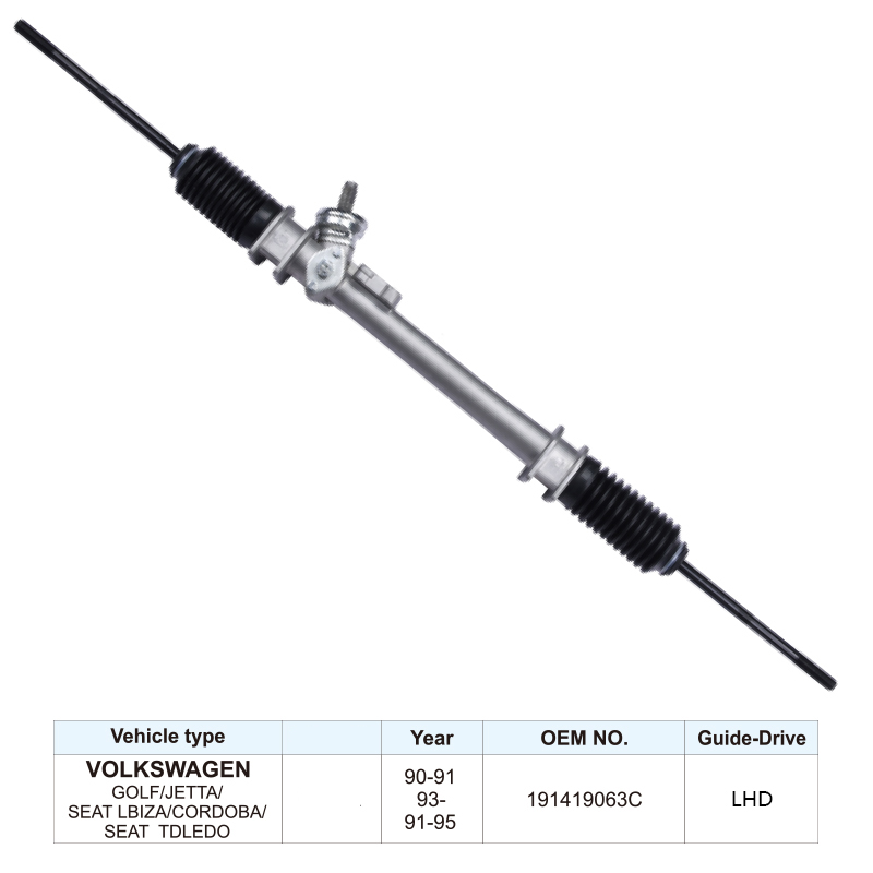 OEM 191419063B Steering Rack Power Steering Gears for Volkswagen Golf Jetta