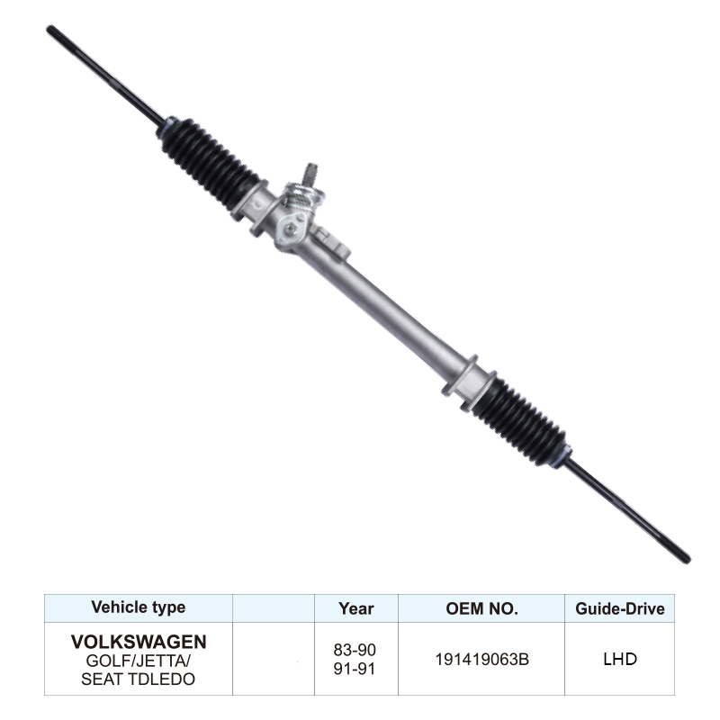 OEM 191419063B Steering Rack Power Steering Gears for Volkswagen Golf Jetta
