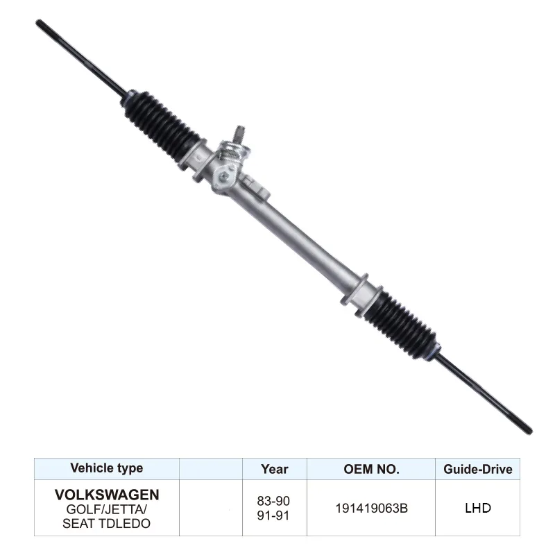 OEM 191419063B Steering Rack Power Steering Gears for Volkswagen Golf Jetta