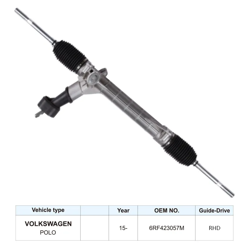 6RF423057M Auto Steering Parts Steering Rack for Volkswagen Polo