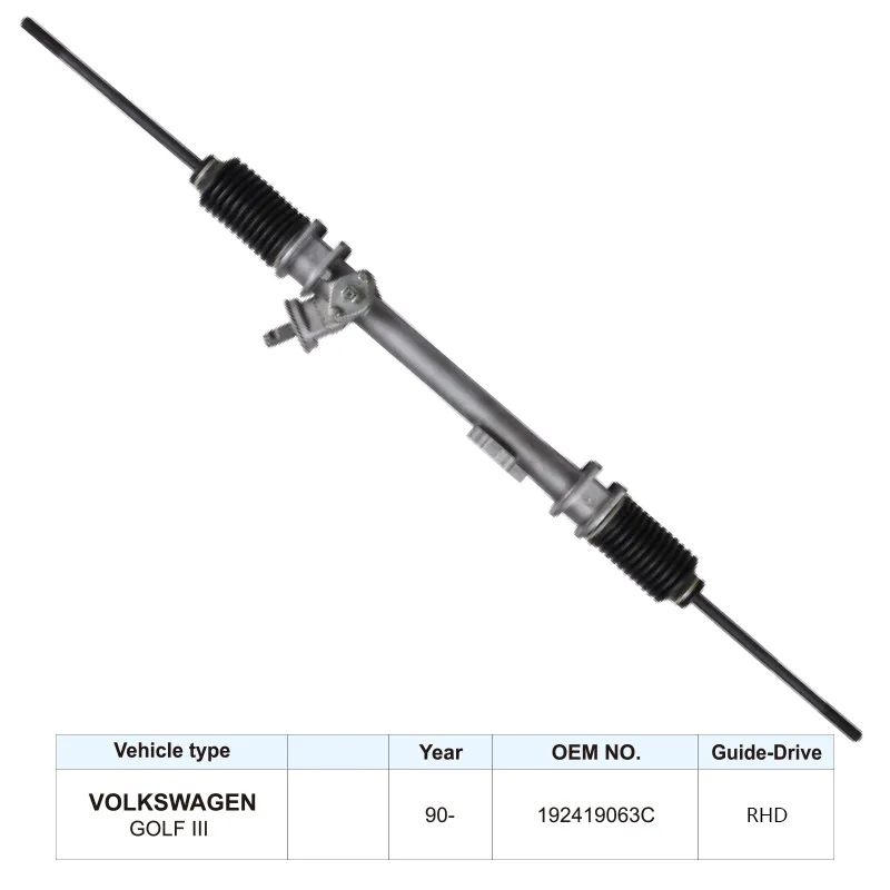 Factory Steering Gear 192419063C Steering Rack for Volkswagen Golf III