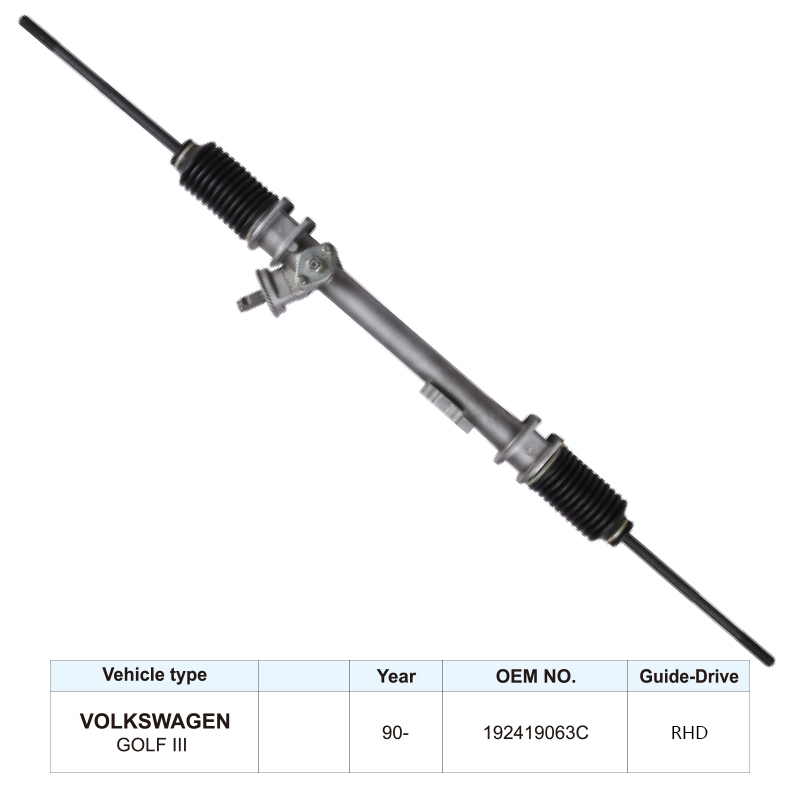Factory Steering Gear 192419063C Steering Rack for Volkswagen Golf III