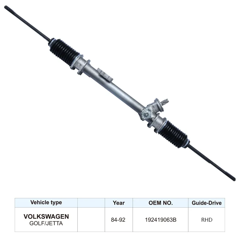 192419063B For Volkswagen Golf Jetta Power Steering Rack and Pinion