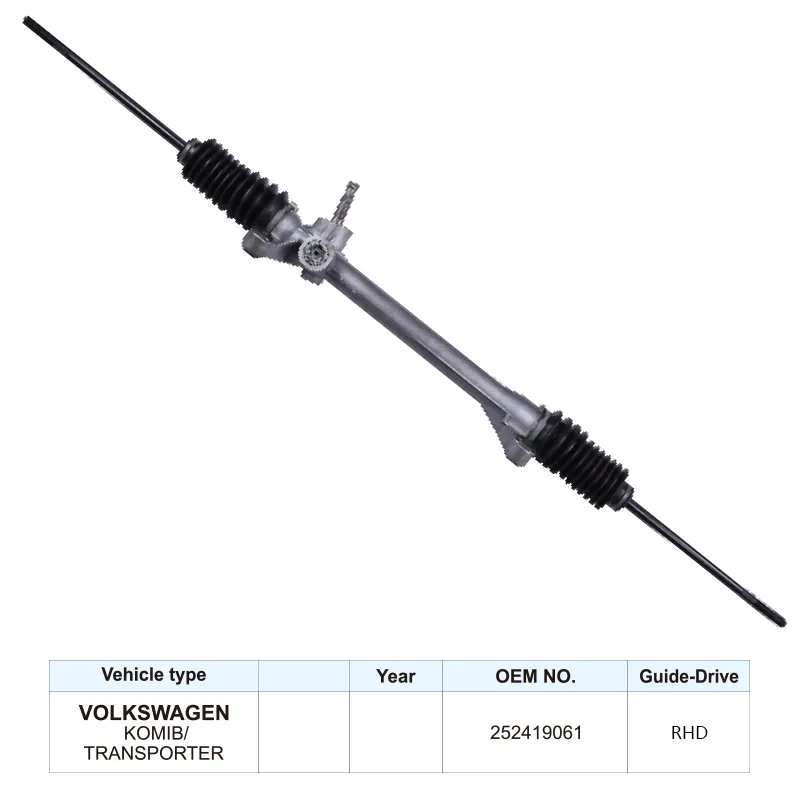 252419061 Power Steering Rack for Volkswagen Transporter Komib
