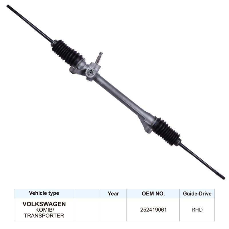 252419061 Power Steering Rack for Volkswagen Transporter Komib