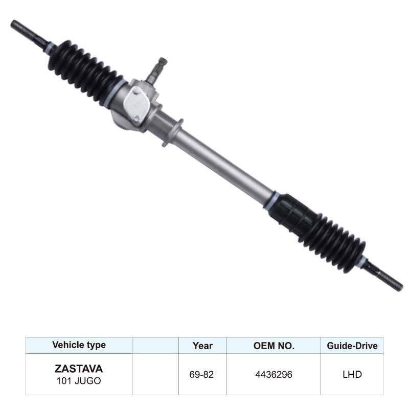 4436296 Auto Steering Parts Steering Rack for Zastava 101 69-82 Fiat 127