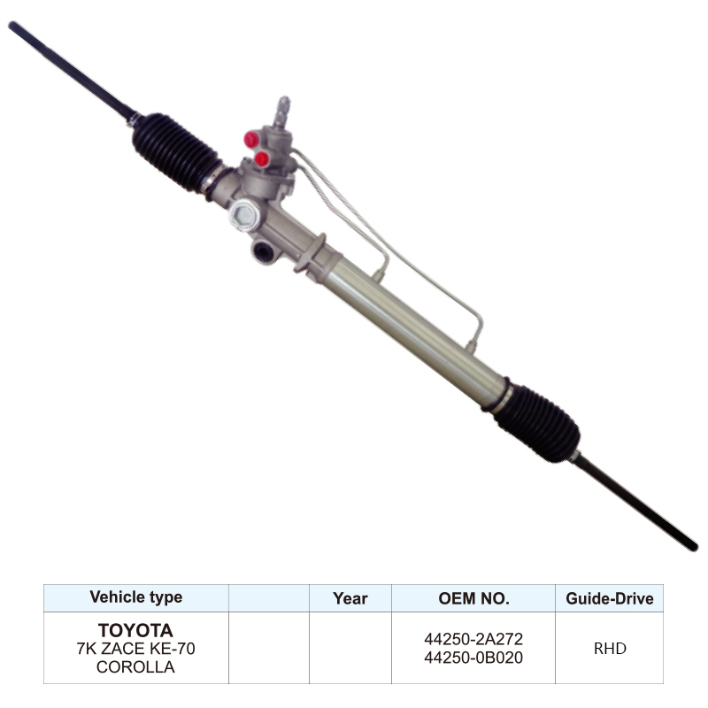 Wholesale Steering Rack OE 44250-2A272 for Toyota 7K ZACE KE-70 Corolla
