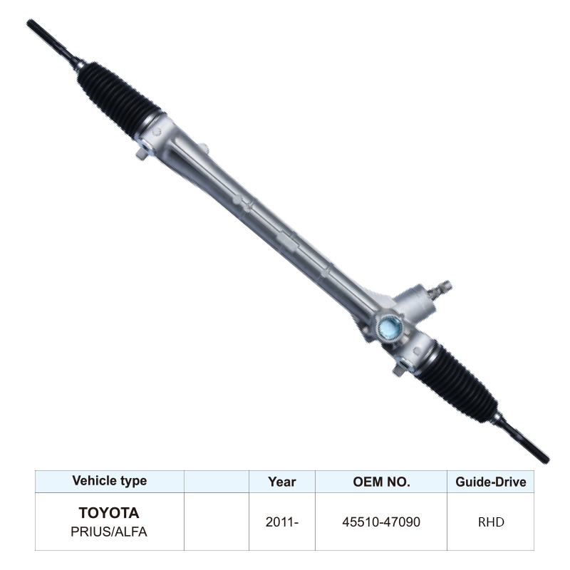 45510-47090 Auto Steering Parts Steering Rack for Toyota Prius