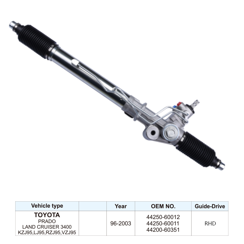 Factory Steering Gear 44250-60012 Steering Rack for Toyota Land Cruiser Prado
