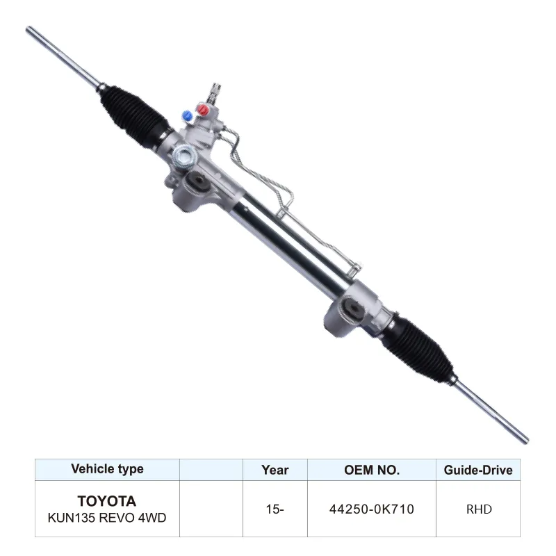 44250-0K710 For Toyota Hilux Kun135 Revo Power Steering Rack and Pinion
