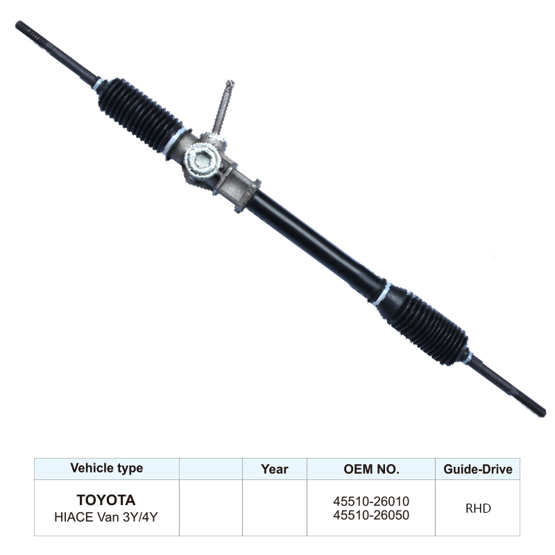 Factory Steering Gear 45510-26010 Steering Rack for Toyota Hiace
