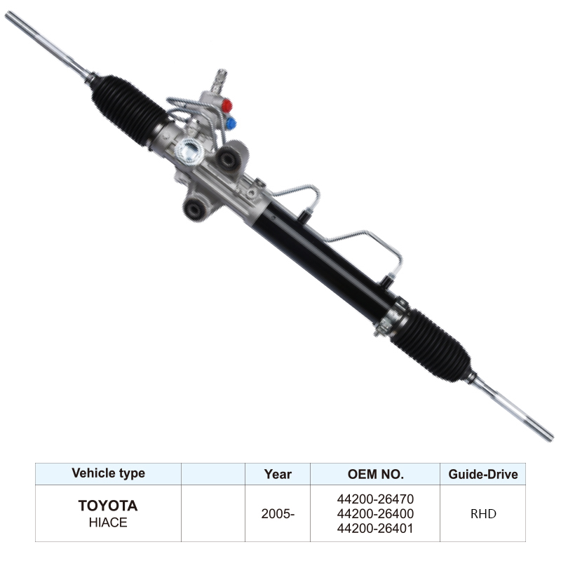 44200-26470 Auto Steering Parts Steering Rack for Toyota Hiace
