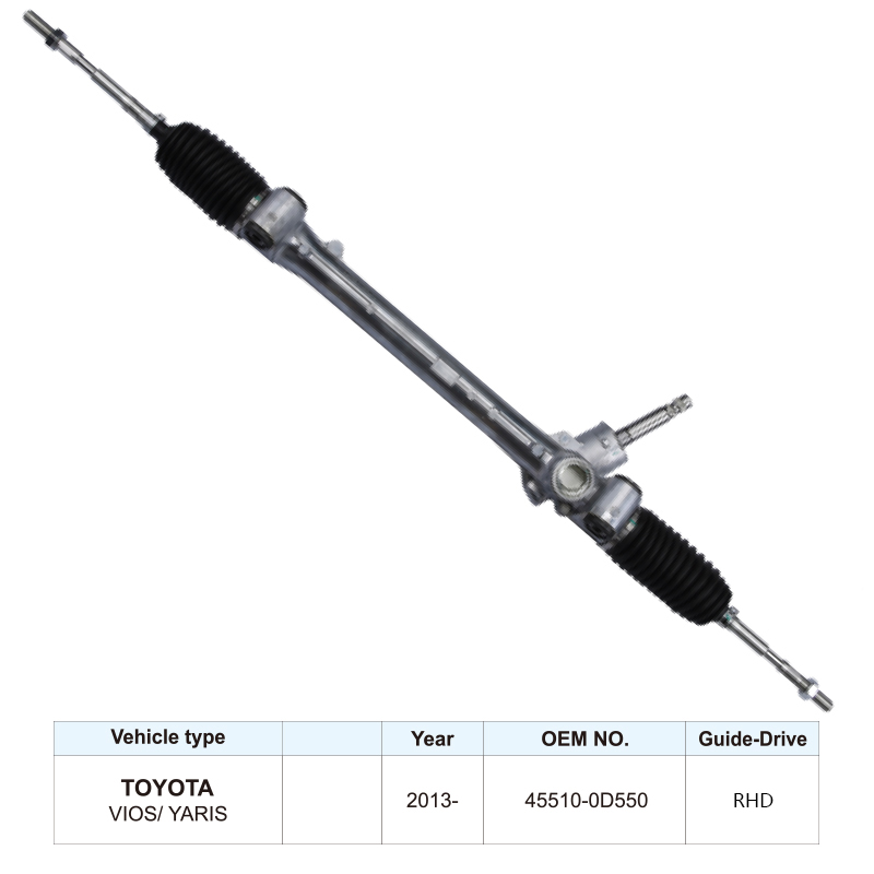 45510-0D550 For Toyota Vios Yaris Power Steering Rack and Pinion