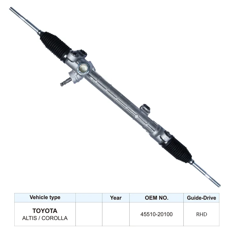 OEM 45510-20100 Steering Rack Power Steering Gears for Toyota Altis Corolla