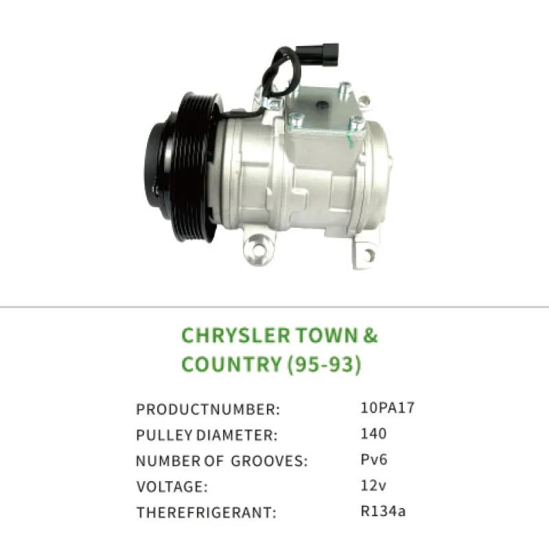 4677039 4677347 AC Compressor for CHRYSLER TOWN DODGE CARAVAN 10S17
