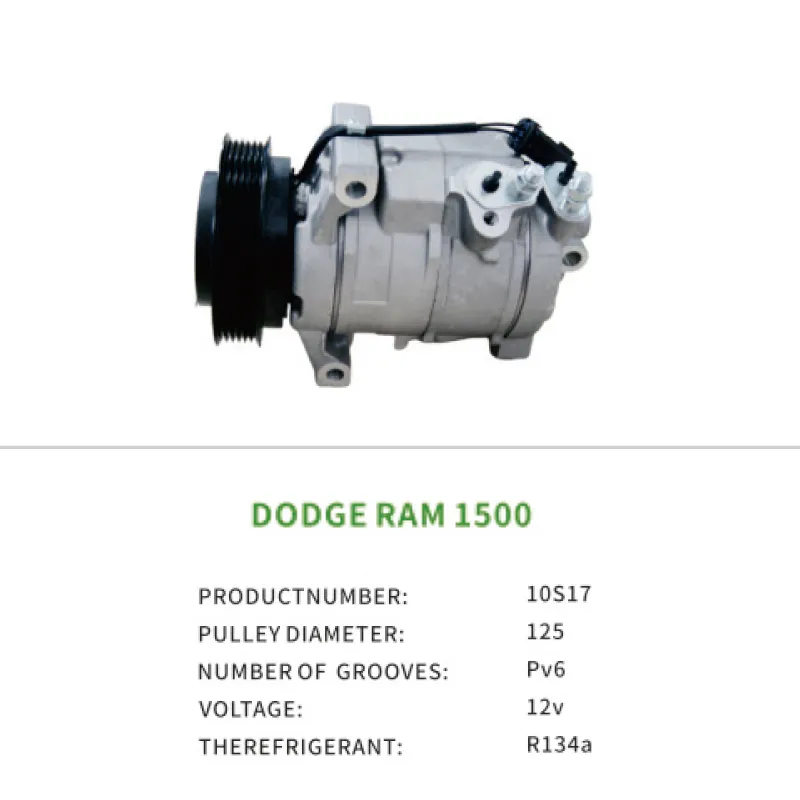 55111442AD 55111442AG Air Compressor for DODGE RAM 10S17