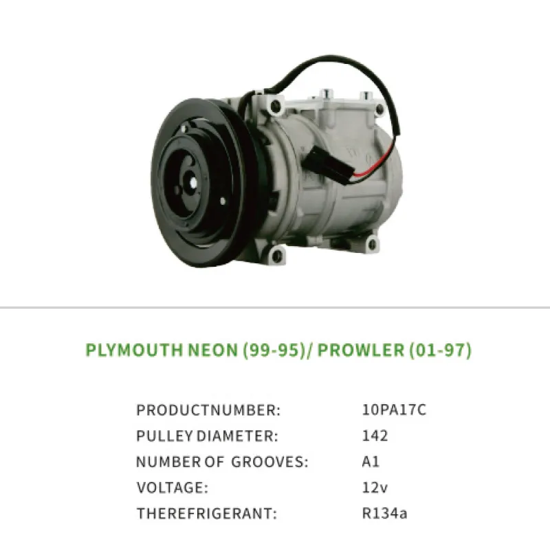 High Quality 4677299 4677040 AC Compressor for CHRYSLER Neon Voyager 10S17