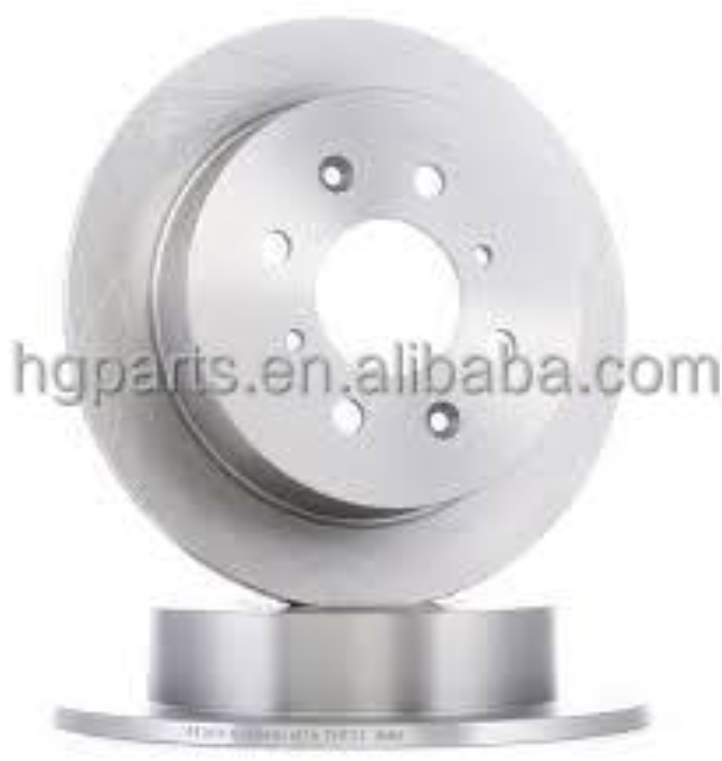 Manufacturer Rear Brake Disc Rotor for Honda Civic VI 42510-SR3-G00 42510SR3G00 Brake Rotor