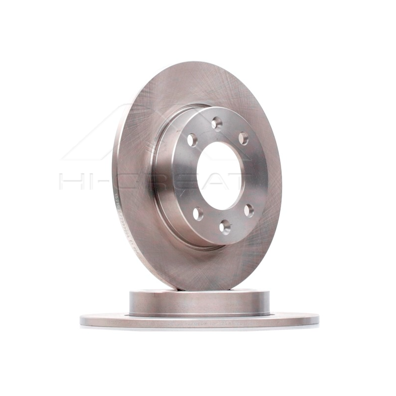 High Quality Automotive Brake System Parts 4246W9 Brake Discs for Peugeot 1007 (KM_) 1.6 16V 2005- NFU (TU5JP4)
