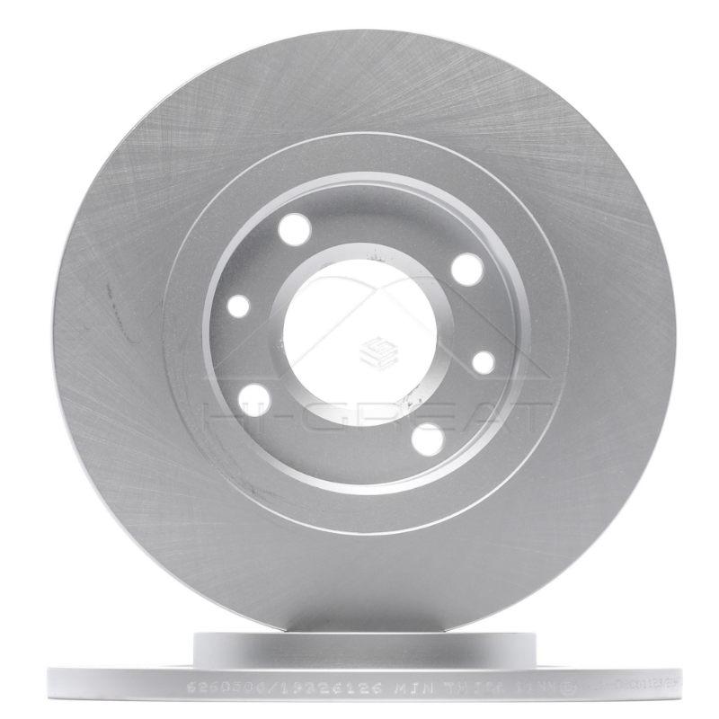 Wholesale Automotive Brake System Parts 1608691680 266*13mm Brake Discs for Peugeot 301 1.2 PureTech 82 2018-