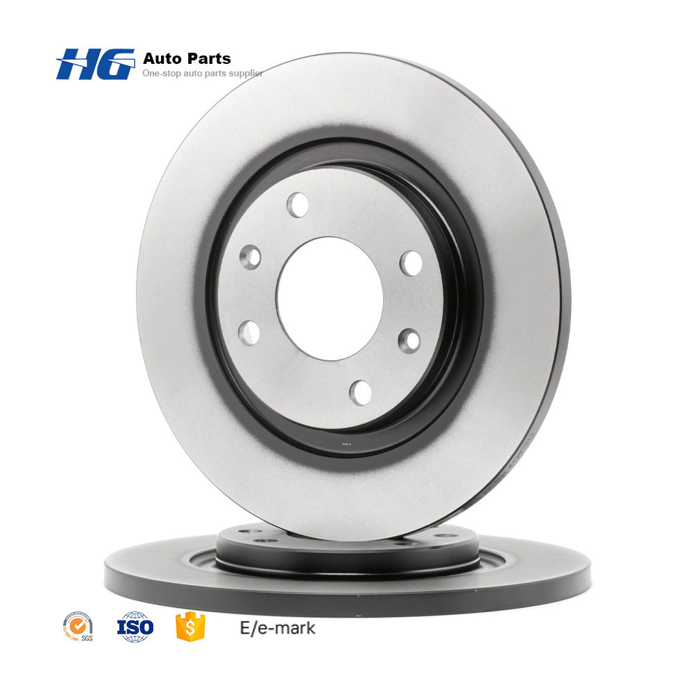 Wholesale Automotive Brake System Parts 1608691680 266*13mm Brake Discs for Peugeot 301 1.2 PureTech 82 2018-