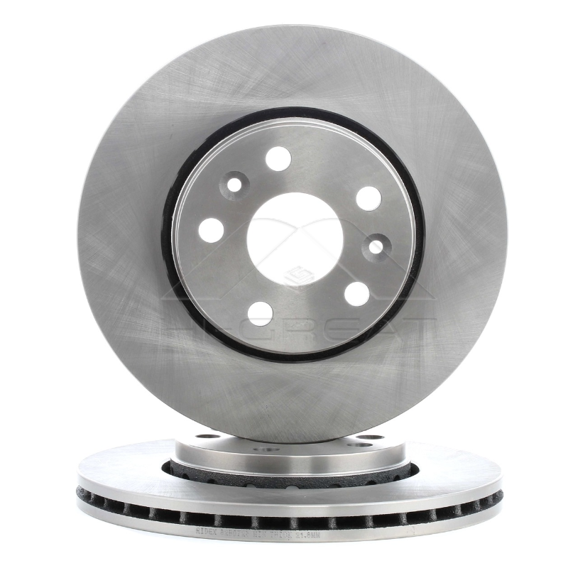 Manufacturer Price China Auto Parts Brake System Parts R1039V Brake Discs for Renault KANGOO /GRAND KANGOO II 2008-